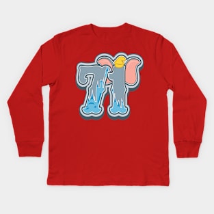 Elephant Magic Opening Day Kids Long Sleeve T-Shirt